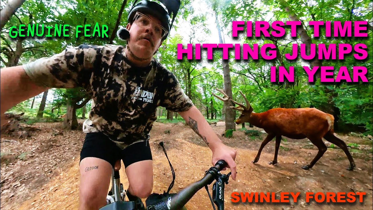 Hitting Jumps For The First Time In Years - MTB Swinley Forest