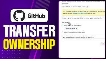 How To Transfer Ownership On GitHub (2025 Updated Tutorial)
