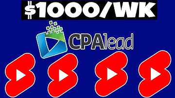Cpalead How To Make Money - $1000/WK With YouTube Shorts (Cpa Lead Tutorial For Beginners) Marketing