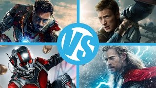 Iron Man 3 VS Captain America 2 VS Thor 2 VS Ant-Man : Movie Feuds Comic Bracket ep7