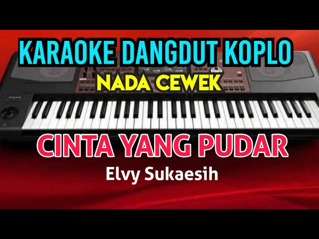 CINTA YANG PUDAR - Elvy Sukaesih ( KARAOKE DANGDUT KOPLO NADA CEWEK ) class=