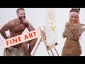 Doja Cat Paints A Nude Model For Cosmo Fine Art Cosmopolitan 