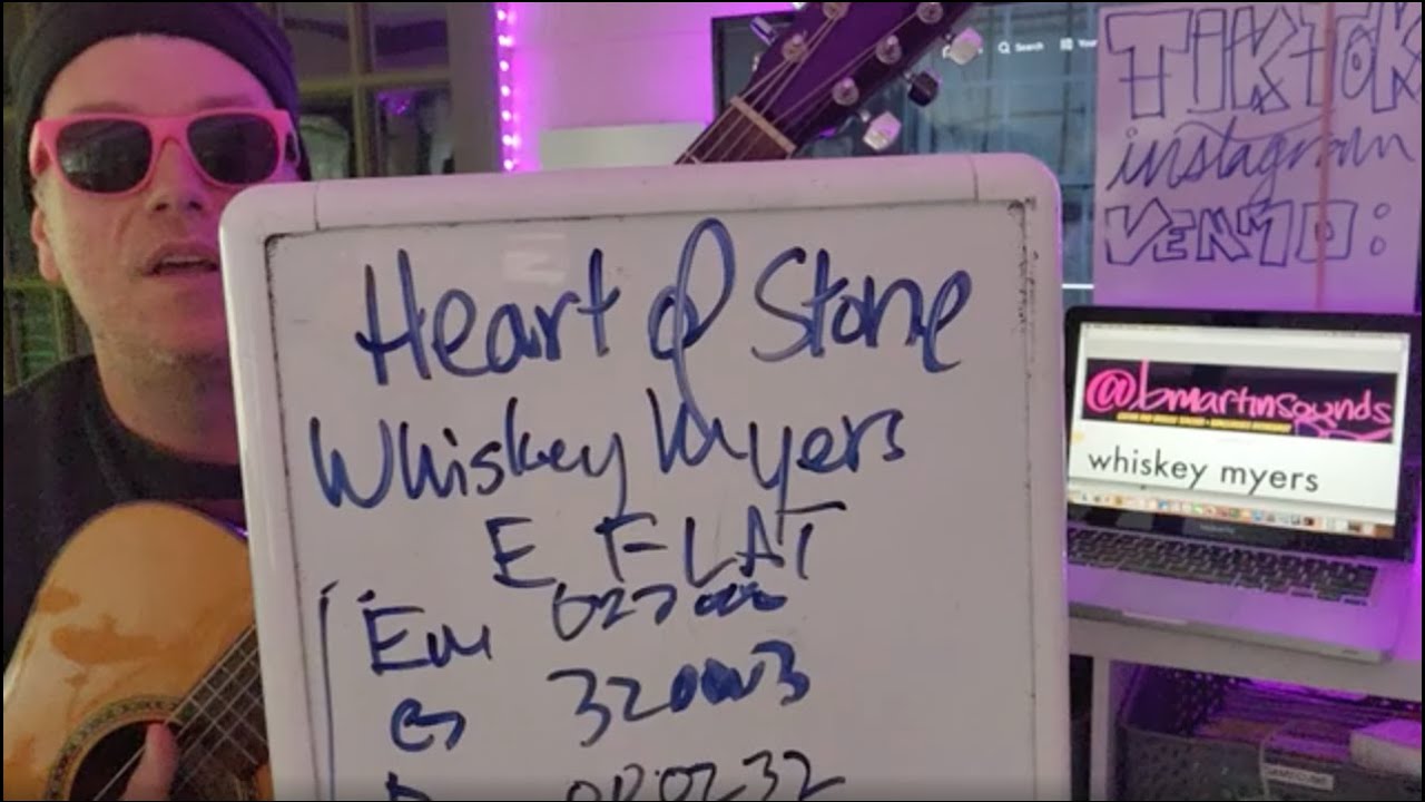 HEART OF STONE - Урок игры на гитаре WHISKEY MYERS (для начинающих)