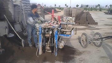 QT4 35 manual concrete block making machine