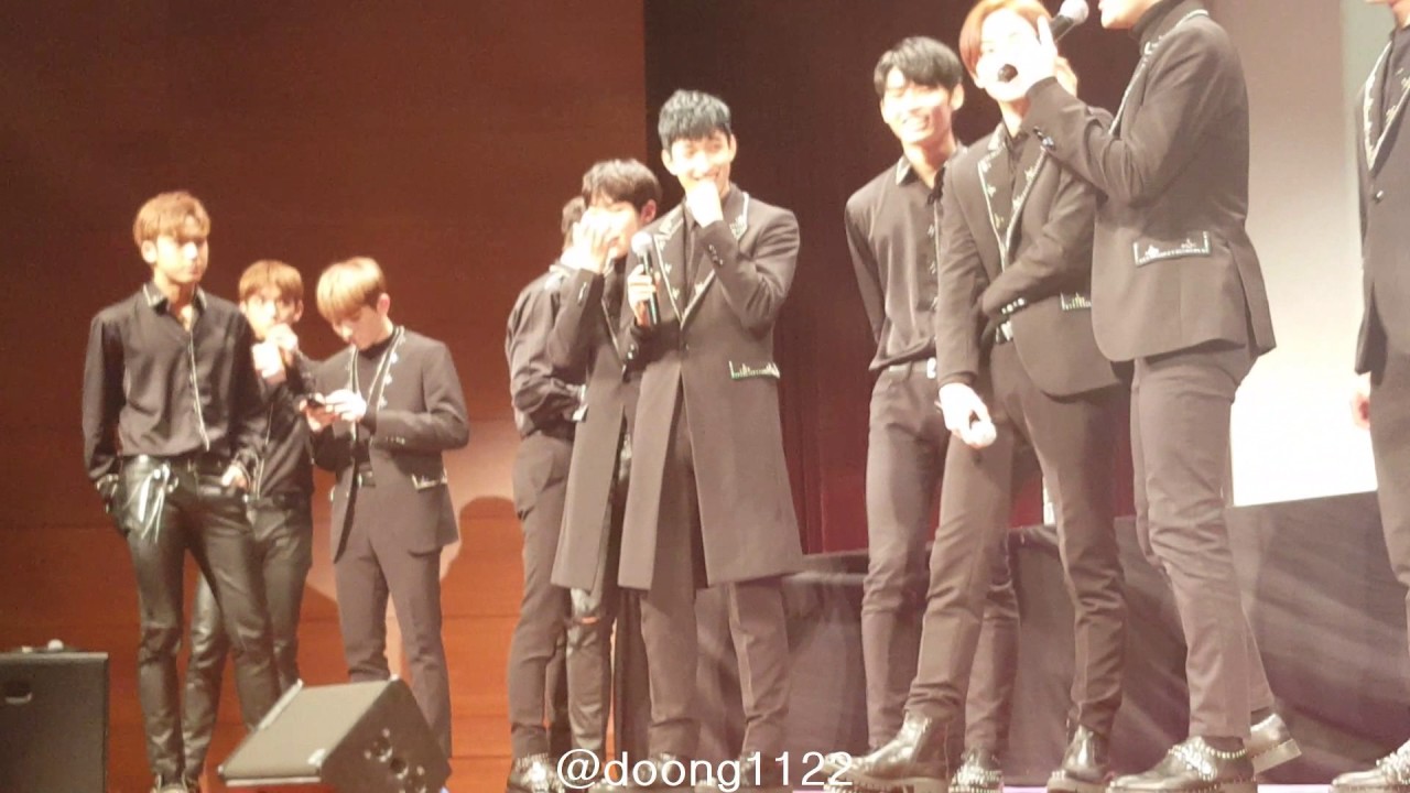 세븐틴(Seventeen) 20170121 상암 팬사인회 엔딩