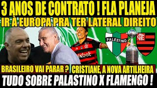 3 ANOS DE CONTRATO, FLA PLANEJA IR À EUROPA PRA FECHAR COM LATERAL/BRASILEIRO VAI PARAR? E+