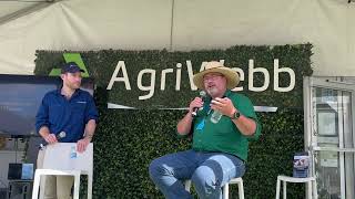 RCS' Chief of Delivery David McLean speaking at BEEF 2024 in Rockhampton QLD