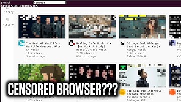 BROWSER KOK DISENSOR??? - Browsh | Browser Command Line Unik