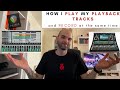 HOW I PLAY my Playback Tracks and Record at the same time with REAPER with my Allen & Heath SQ!