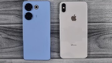 iPhone Xs Max Vs Tecno Camon 20 - Speed Test
