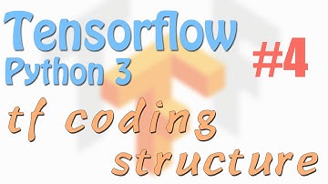 Tensorflow 4 tf coding structure (neural network tutorials)