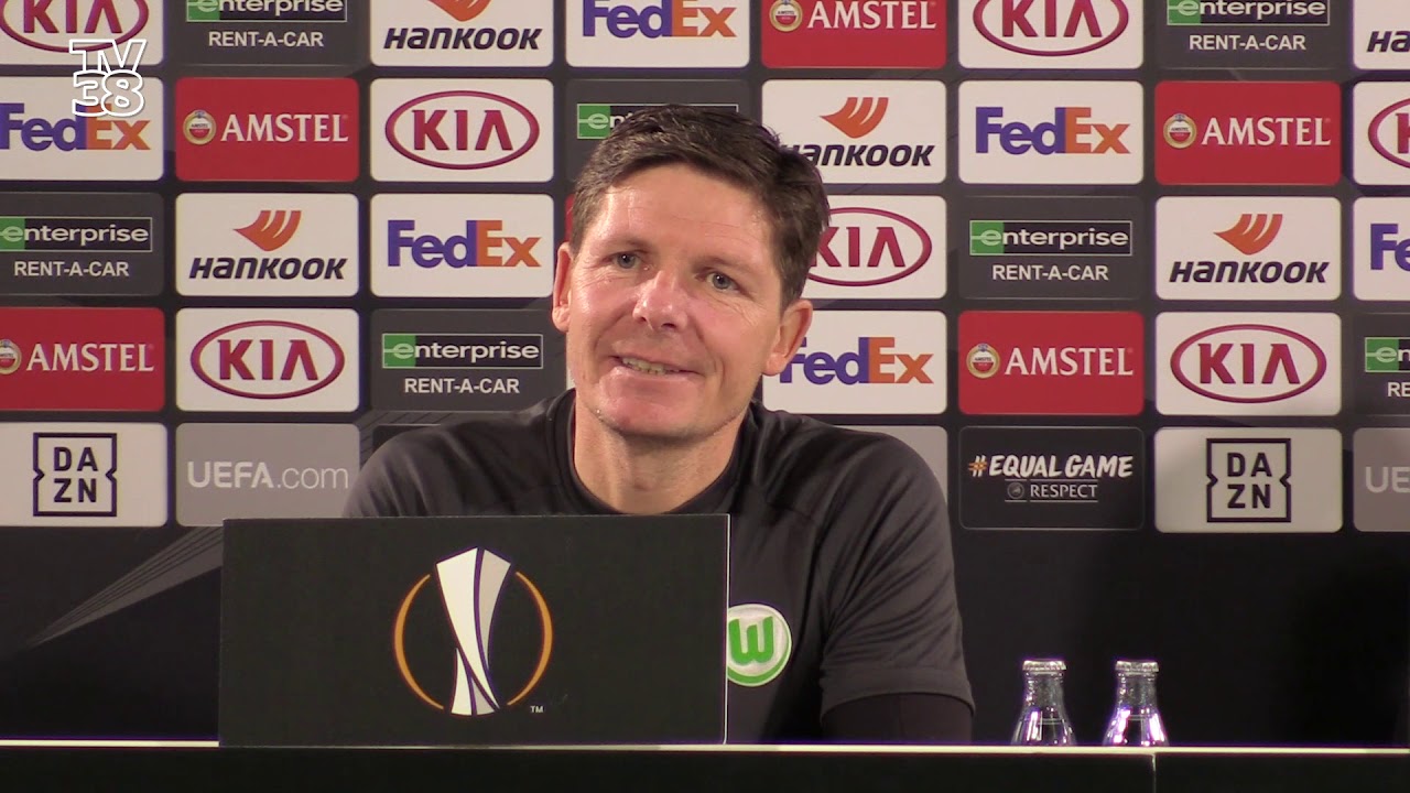 Pressekonferenz des VFL Wolfsburg vom 19. Februar 2020 vor ...