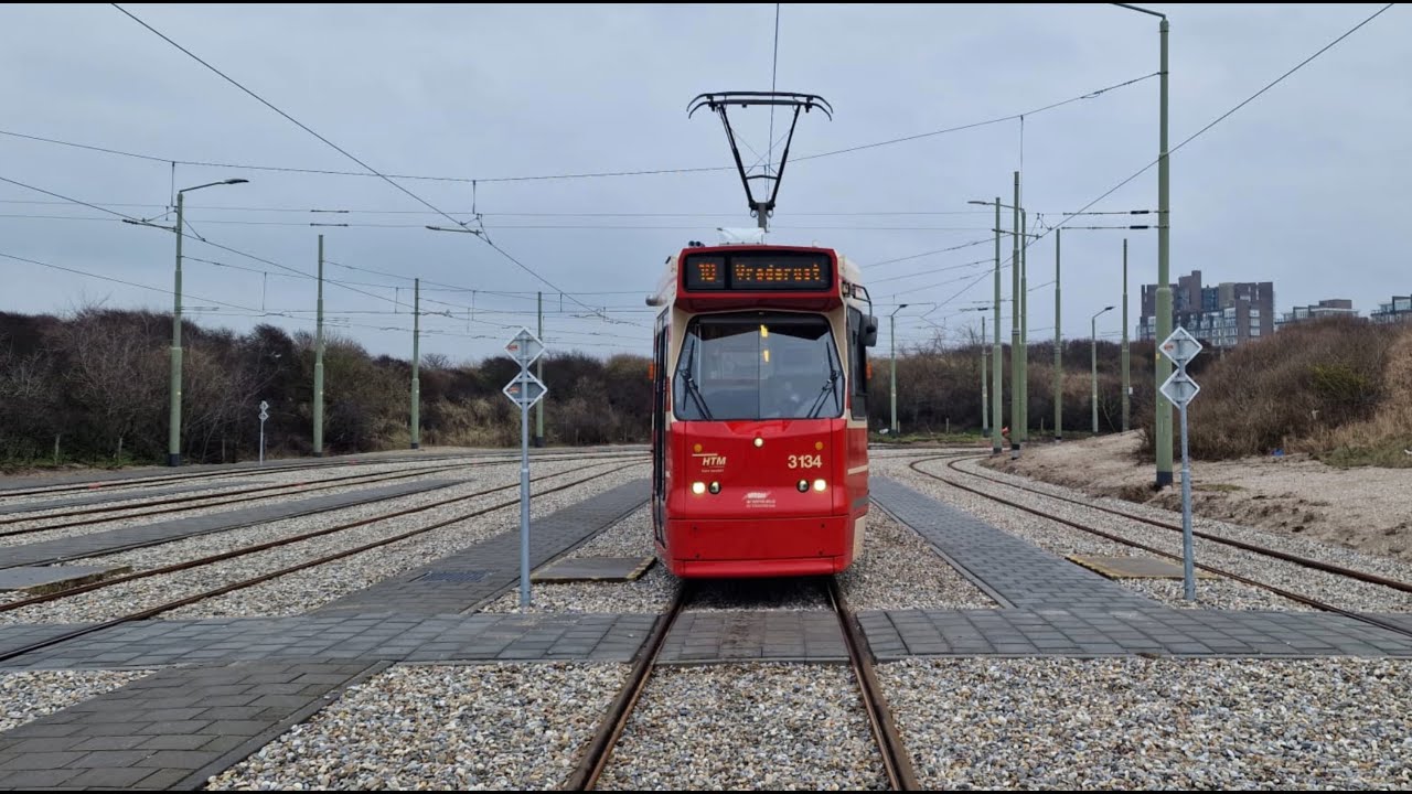 Spitstram 10 | Scheveningen Noorderstrand - Den Haag Vredeurst | HTM 3134 | 2025