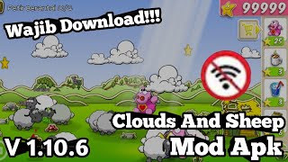 Game mengembara domba, "Clouds And Sheep" ,Mod Apk, Game Seru,Wajib Download screenshot 2