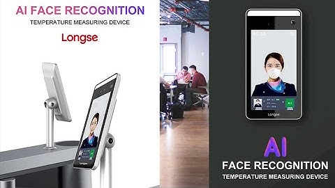 Longse - AI Face Recognition & Temperature Measuring Device - FK02GYW