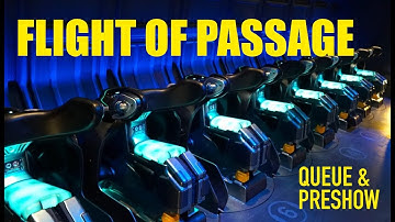 Flight of Passage - Avatar Queue & Pre Show | Pandora- Disney