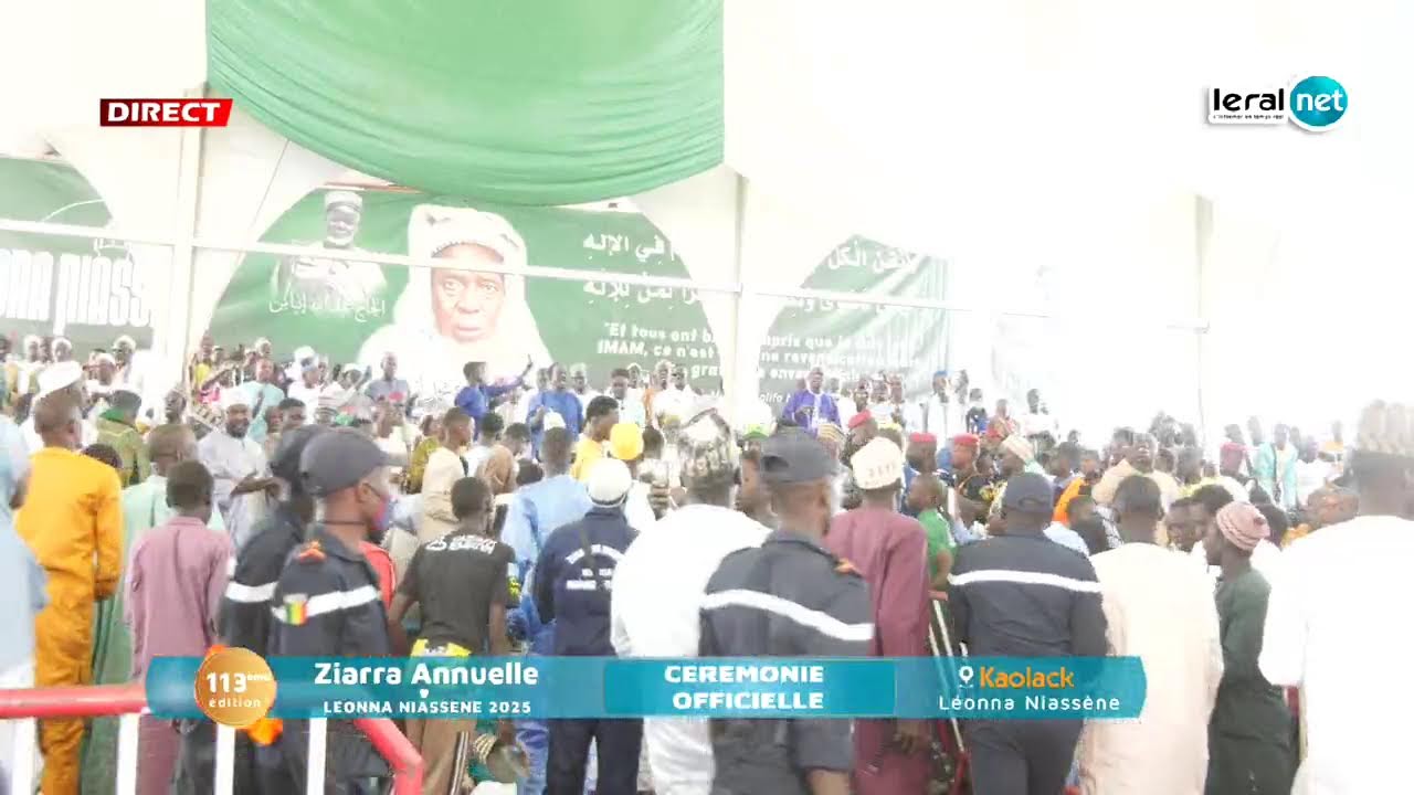 🔴Direct: La vie et l’oeuvre de Mame Khalifa NIASS - Ziarra annuelle de Léona Niassène 2025