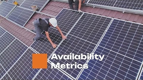 Understanding the Solar PV Availability metrics