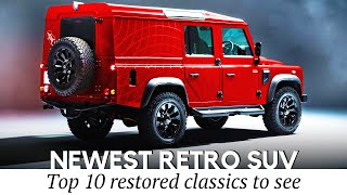 10 Modern SUVs Based on Vintage Classics of the Past (Detailed Review of Modifications)