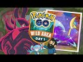 ✨️GMAX Grimmsnarl Shadow Cressalia Costume Bewear &amp; MIGHTY Shiny Hunting Wild Area Pokémon GO Live!