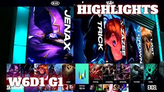 (Highlights) SK Gaming vs Excel | Week 6 Day 1 S10 LEC Summer 2020 | XL vs SK W6D1