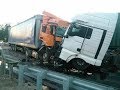 аварии грузовиков 2018 грузовики фуры дальнобойщики без тормозов