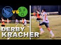 Mega derby mit viele fouls und gelbe karten  enges spiel fr uns football shorts