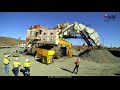 RH400 CAT6090 Undercarriage Removal & Machining time lapse.