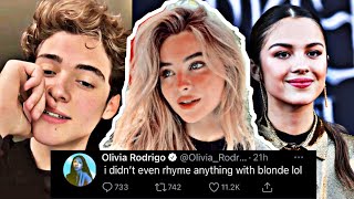 Olivia Rodrigo REACTS to Sabrina&#39;s new song &quot;Skin&quot;?! *ALL THE TEA IS SPILT*