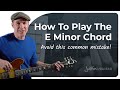 How to Play the Em Chord | Guitar for Beginners