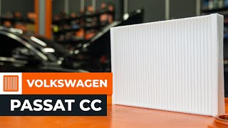 Pamācība: Kā nomainīt VW PASSAT CC 1 Salona filtrs