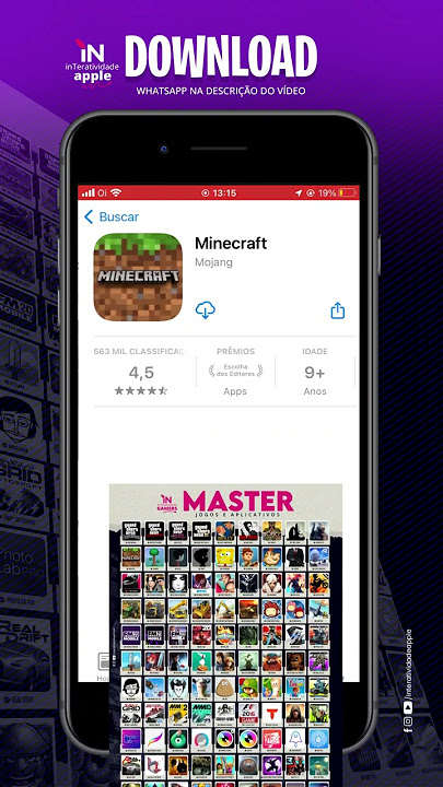 COMO BAIXAR MINECRAFT, DE GRAÇA NO IPHONE, 2023 📱🔥🔥 #minecraft #j, Minecraft