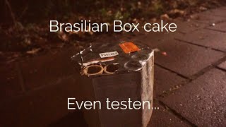 Hoe gaat een 30mm cake met windkracht 5? Brasilian Box van Pangu.