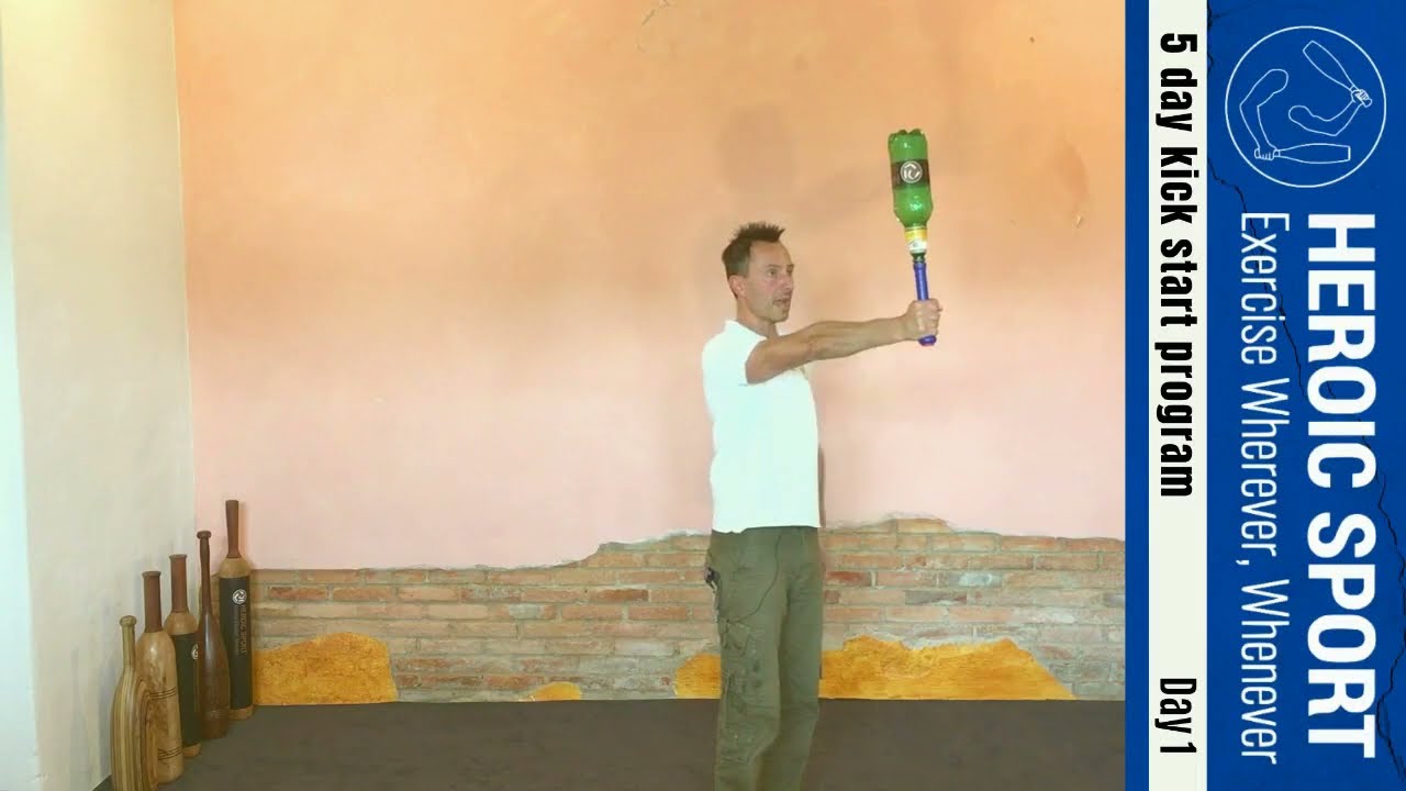 Day 1 | 5 days to healthier shoulders with Indian clubs