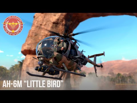 Видео: AH-6M – "Little Bird" в War Thunder