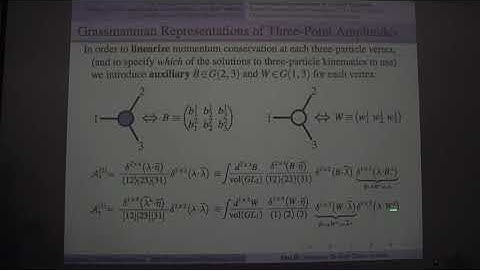 Jacob Bourjaily: Vernacular of the S-Matrix, part 3