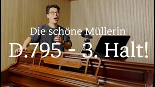 Schubert: Die schöne Müllerin D.795 - 3. Halt! - 테너 황현한