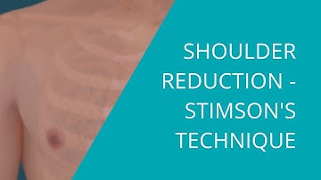 Shoulder Reduction Stimson