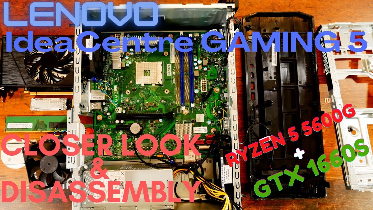 IdeaCentre Disassembly. look, Quality, GTX 5: YouTube - 1660S. Inside 5 5600G+Nvidia Gaming Build Lenovo Ryzen