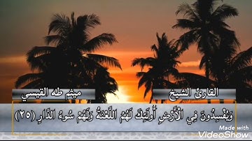 تلاوة عراقية مؤثرة . بصوت القارئ الشيخ ميثم طه القيسي ماتيسر من سورة الرعد. 💚🌹🌸