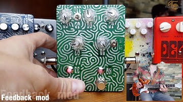 Musikding DIY Green Russian Muff +Mods DIY Guitar Sound Demo