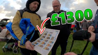 INSANE £1300 Once In A Lifetime Sticker BOOK Find!! Car-Boot Hunting