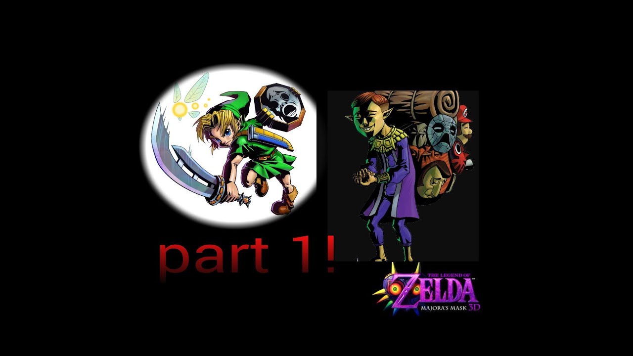 Legend of Zelda: Majoras Mask 3D walkthrough part 1: opening - YouTube