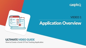 Covid-19 Test Tracking App / Video 1 / Application Overview