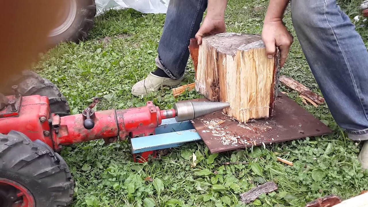 Дровокол на базе мотоблока MF 70