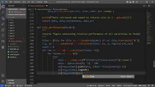 Python for Stock Analysis: Plotting Performance Grid of Multiple Securities w\matplotlib || Part 7