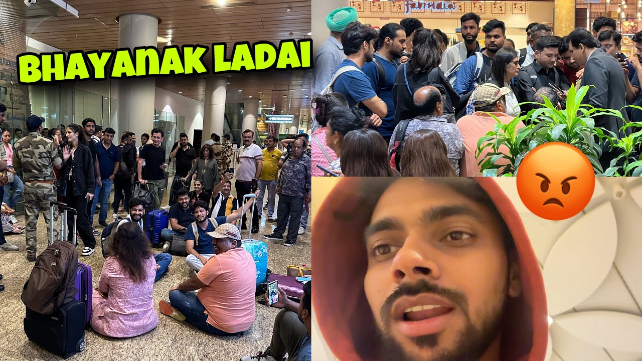 Air India Technical Glitch Mumbai Airport Pe Hui Ladai Part 2 YouTube Air India Technical Glitch Mumbai Airport Pe Hui Ladai Part 2 YouTube