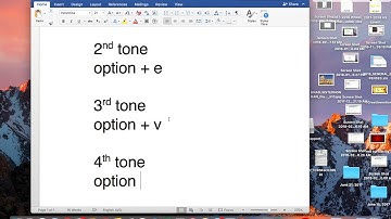 How to type pinyin with tone marker on you Mac？