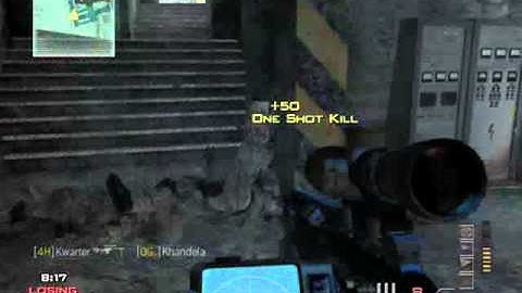 MW3 - Quickscope Minitage - FFA on Dome