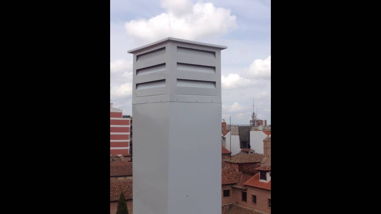 Tubos salida de humos restaurante / bar